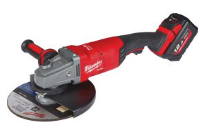 Milwaukee 18 Volt Akku-Winkelschleifer mit 230 mm Scheibe