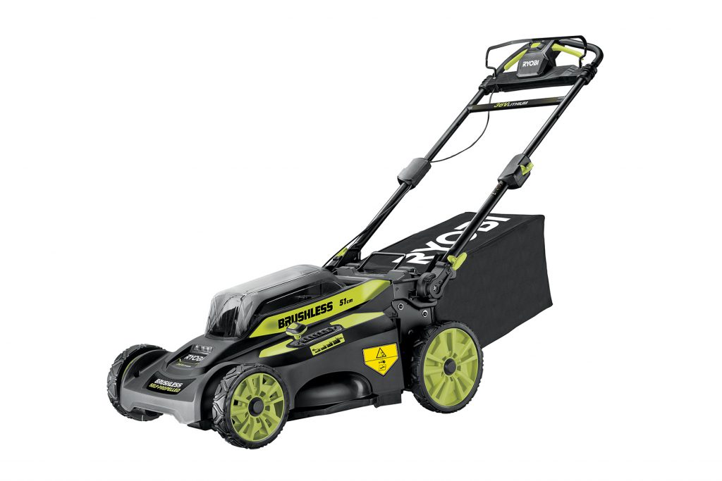 Ryobi 36 Volt Akku-Rasenmäher RY36LMX51A-160